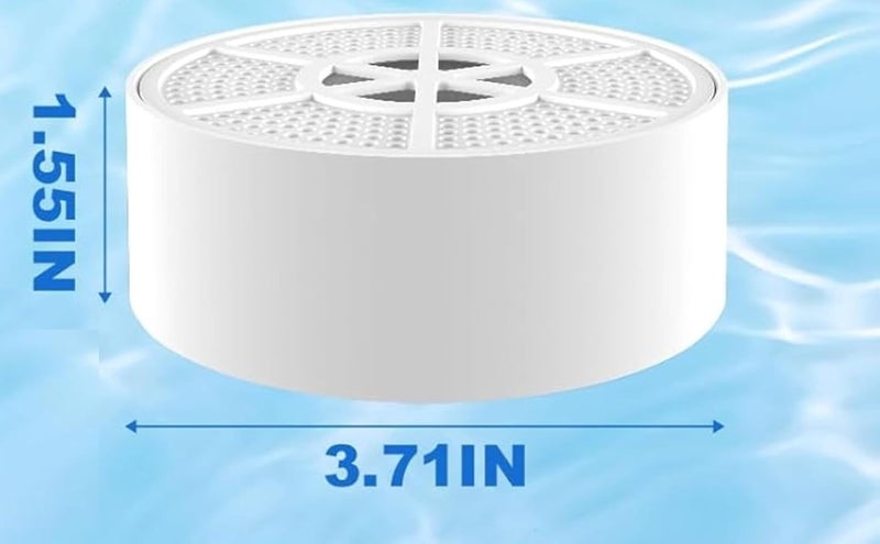 HeavenFlow Refill for Bath Ball Filter Smoother Skin Bathtub Water Filter Removes Hundreds of Contaminants for Softer LYSFG - Image 2