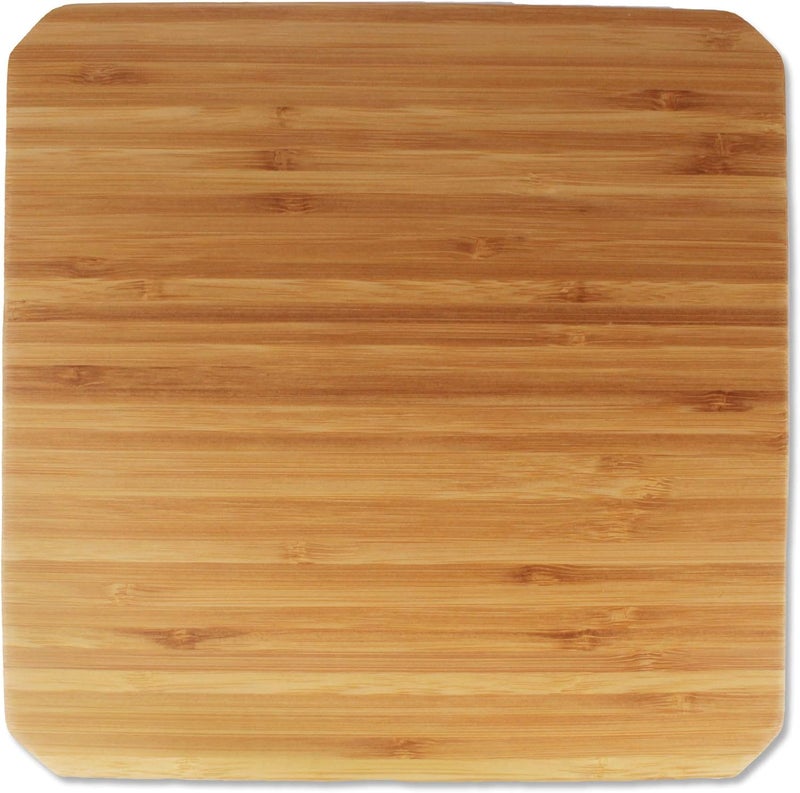 BambooMN Portion Control Plates  9 x 9 Bamboo Ecoware Reusable Dinnerware Divided Square Plates for Healthy Eating 4 Pcs - Image 2