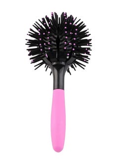 TRENZ Curly Hair Comb, 3D Round Brush with 360 Degree Rotation for Styling Wavy and Curly Hair  - Image 1