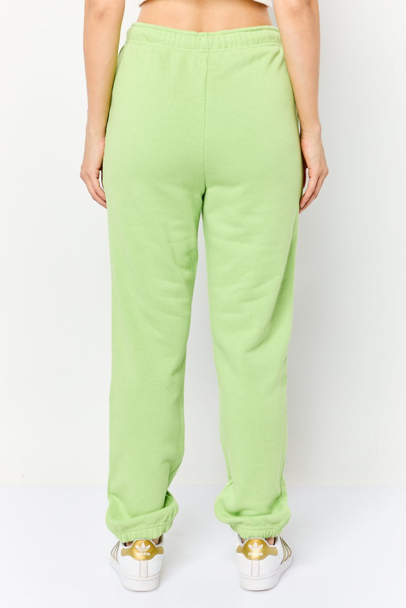 NIA Women Regular Fit Solid Sweatpants, Matcha - Image 2