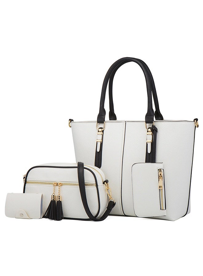 general New Fashionable Large Capacity Detachable Inner Bags Single Shoulder Tote Bag (4-Piece Set)