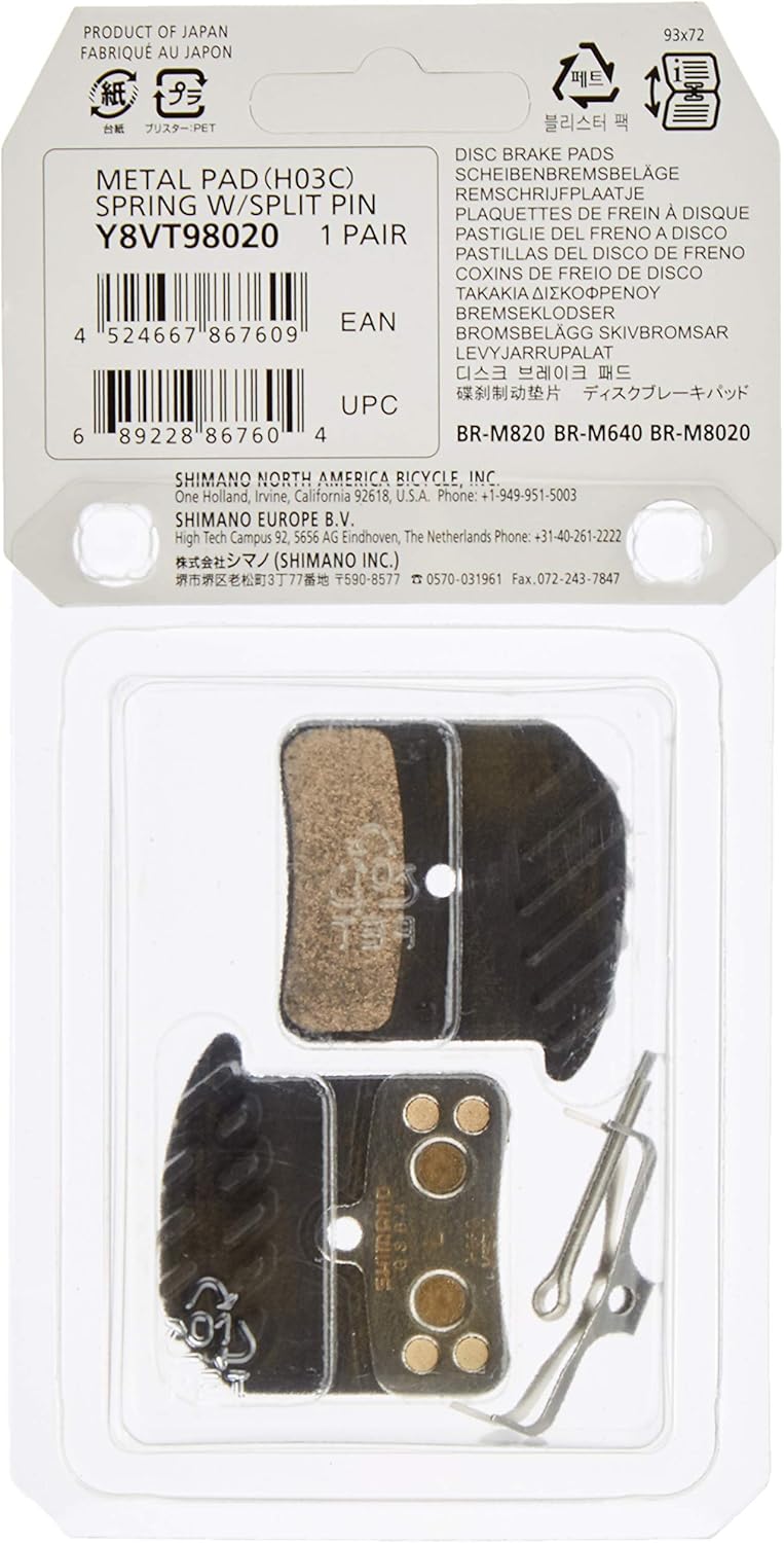 SHIMANO SHIMANO H03c Metallic Disc Brake Pad  - Image 4