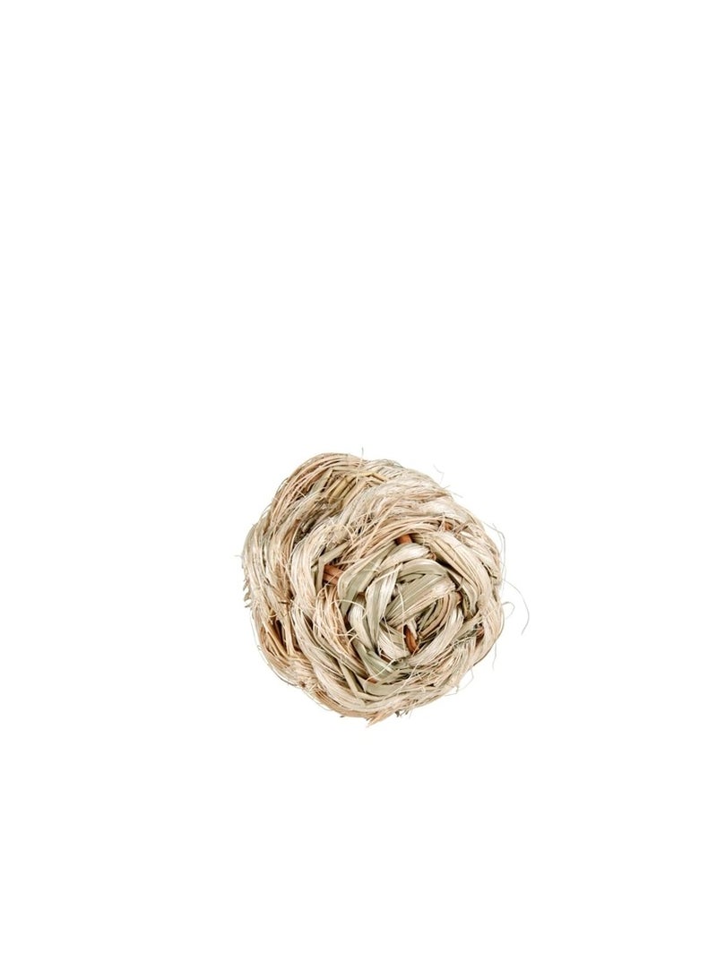 Trixie Grass Ball With Bell Chew For Small Pets - Image 1