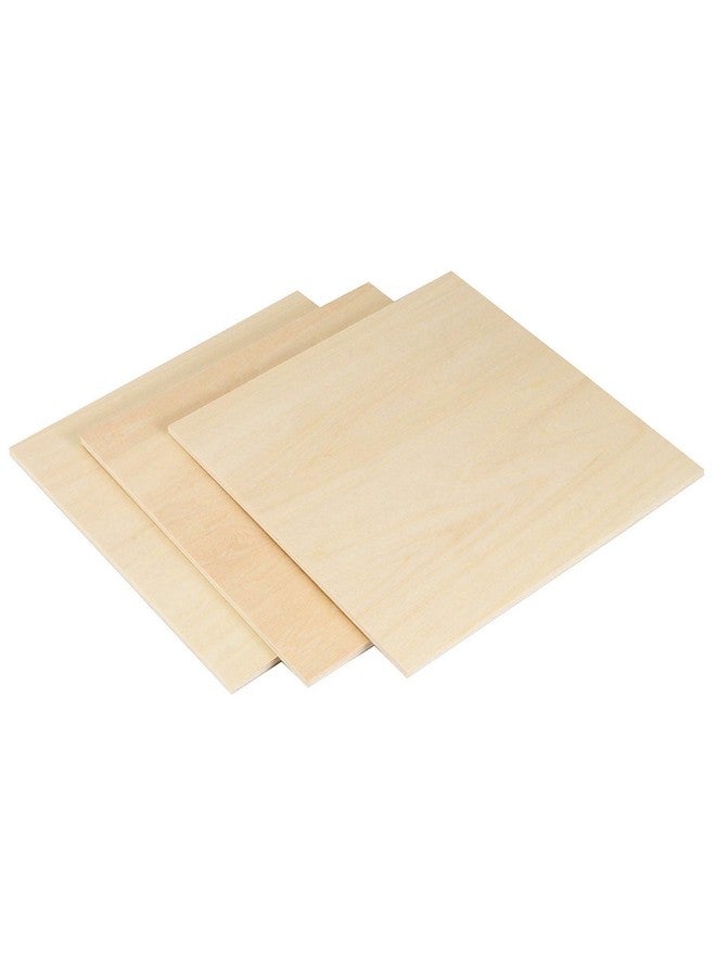 JAPCHET 20 Pack 8 X 8 Inch Basswood Plywood Sheets 1/4 Inch Unfinished Wood Sheets Plywood Boards For Crafts School Project Wood Engraving Wood Burning Laser Projects - Image 5