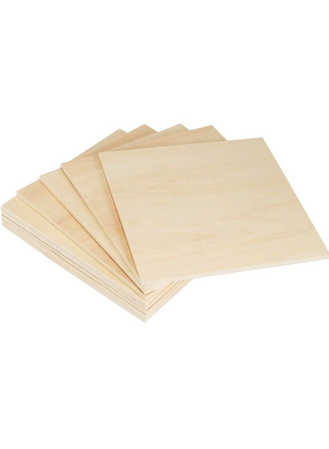 JAPCHET 20 Pack 8 X 8 Inch Basswood Plywood Sheets 1/4 Inch Unfinished Wood Sheets Plywood Boards For Crafts School Project Wood Engraving Wood Burning Laser Projects - Image 4