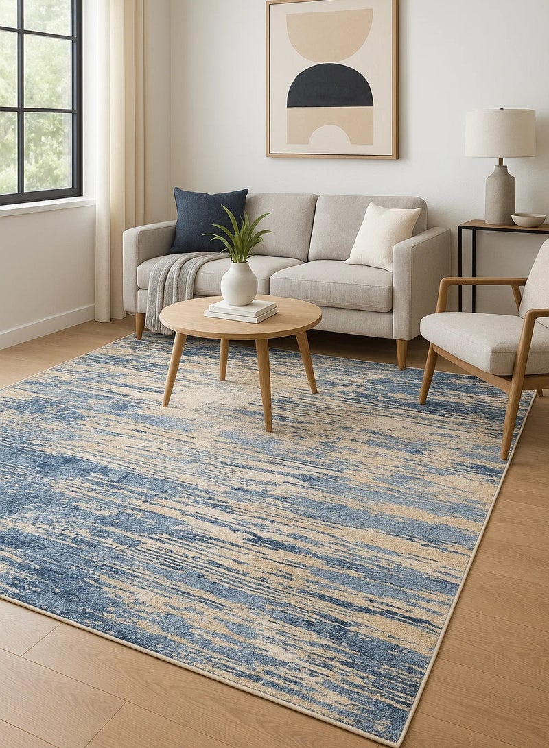 لوفت إيسلا، سجادة خارجية، سجادة أريكة، سجادة معيشة، مقاس 160×235 سم، قماش، متعدد الألوان، صنع في مصر-305X-Q4 - Image 1