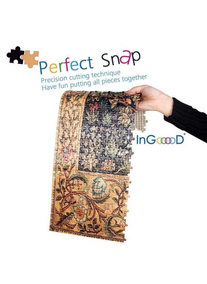 Ingooood Ingooood- Jigsaw Puzzles 1000 Pieces for Adult- Tranquil Series- Garden of Delight_IG-0363 Entertainment Wooden Puzzles Toys  - Image 5