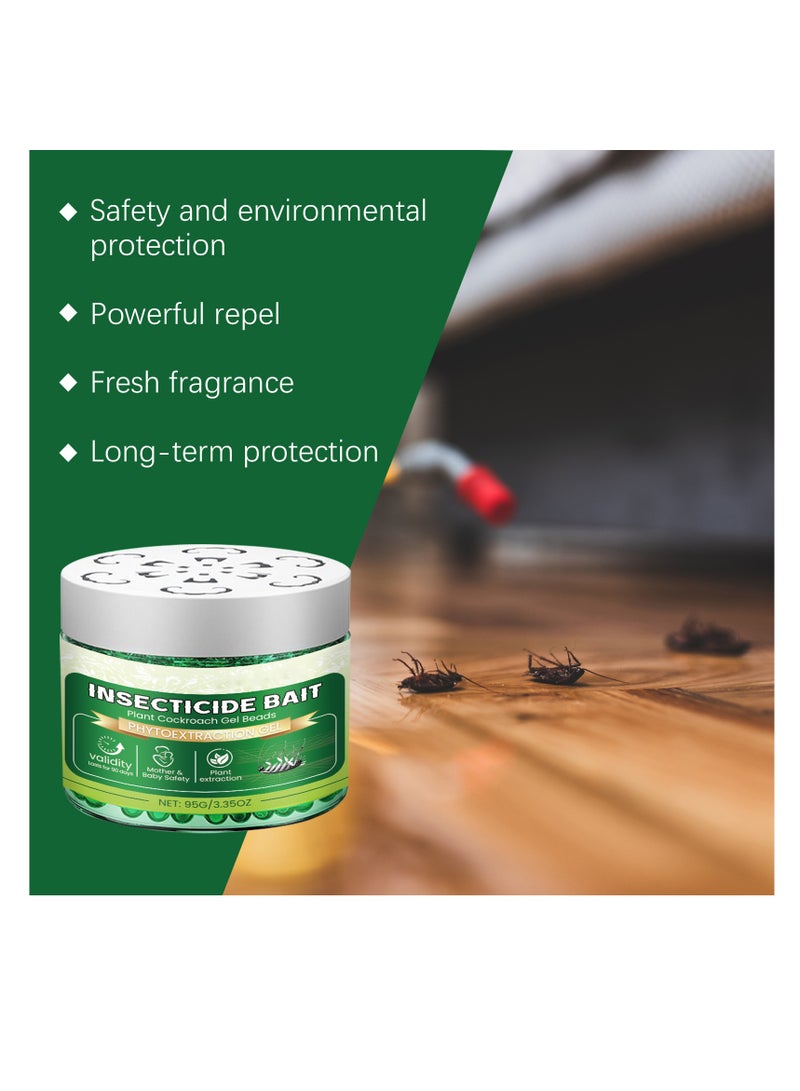 Zikra Cockroach Repellent Cockroach Killer, Cockroach Repellent Box with Natural Essential Oils, Long-Lasting Protection for Home Pesticide-Free Cockroach Killer Magic Box, Cockroach Bait (2PCS) - Image 3