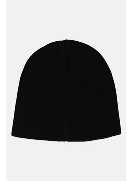 IKKS Toddlers Boy Printed Reversible Beanie, Black  - Image 2