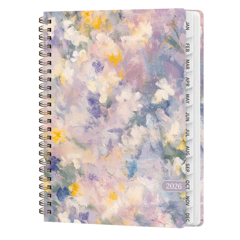 VALOME 2026 Planner, Weekly and Monthly Calendar Academic Planner, Jan 2026 - Dec 2026, Planning Agenda Book for Desk Accessories and School Supplies - A5 (6.3'' x 8.5'') - Image 1
