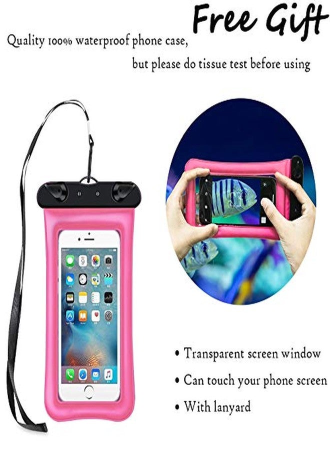 OMGear Waterproof Dry Bag Backpack Waterproof Phone Pouch 40L/30L/20L/10L/5L Floating Dry Sack for Kayaking Boating Sailing Canoeing Rafting Hiking Camping Outdoors Activities (Pink Fish, 5L) - Image 4
