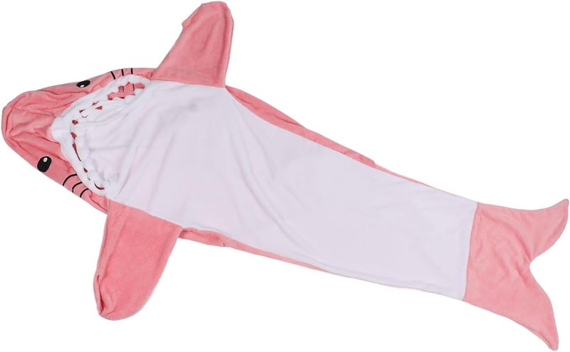 Wearable Adult Hoodie Blanket, Super Soft Flannel, Cozy Pink, Full Body Coverage - Unique Shape, Lightweight Warmth, Perfect for Movie Nights and Role Playing (170cm) - Image 2