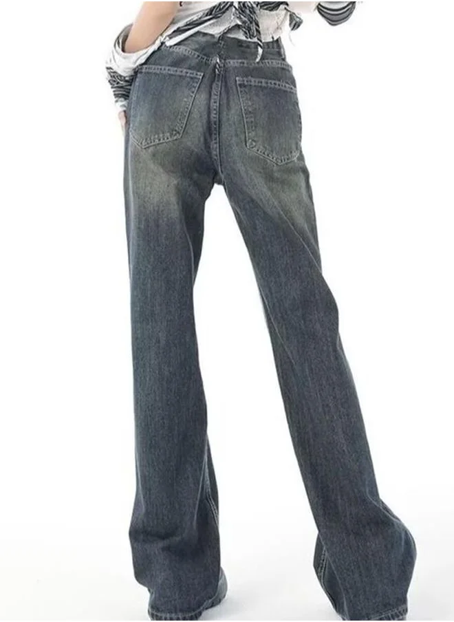 YUNIQEE Blue Bootcut High-Rise Light Fade Jeans