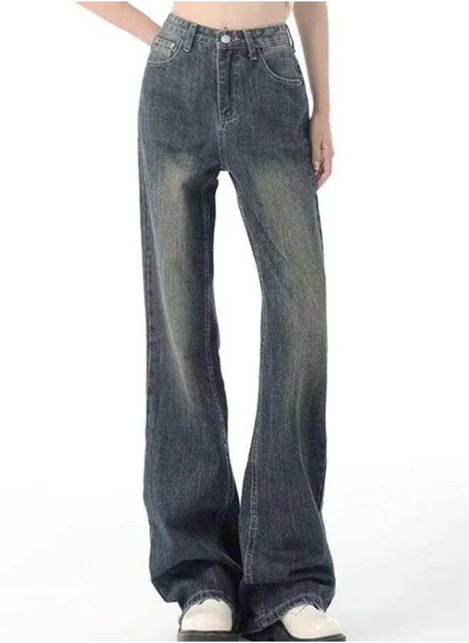 YUNIQEE Blue Bootcut High-Rise Light Fade Jeans