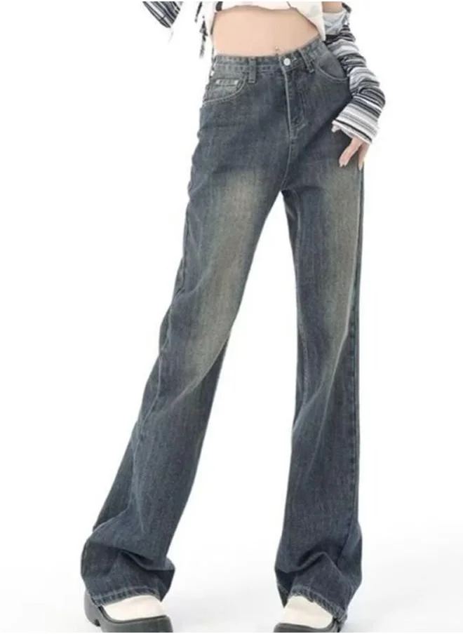 YUNIQEE Blue Bootcut High-Rise Light Fade Jeans