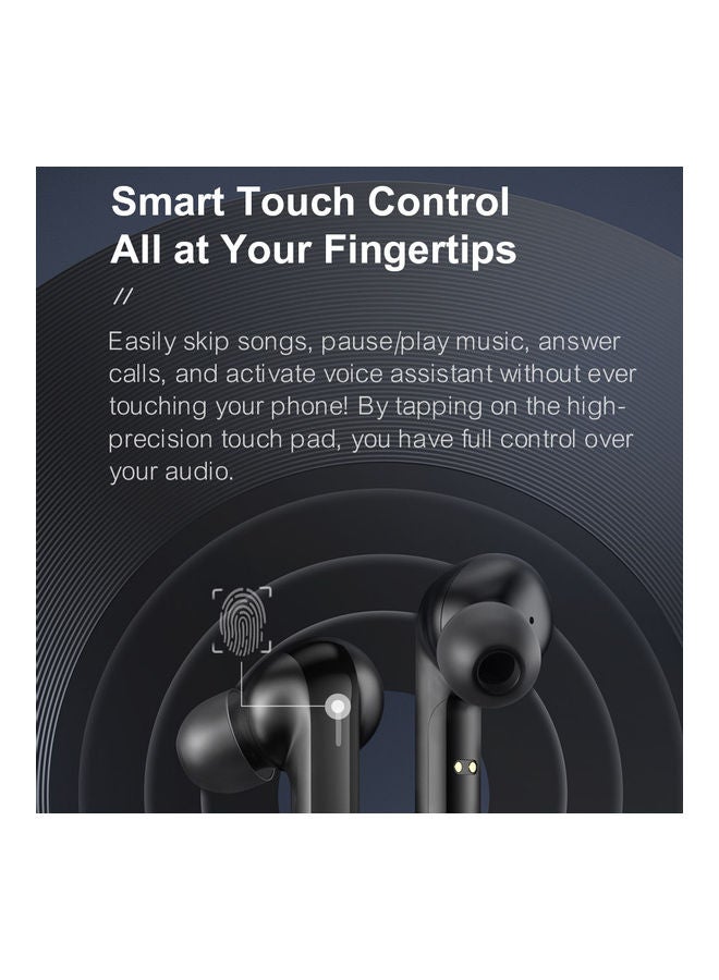 Haylou Bluetooth In-Ear Earphones Black - Image 3