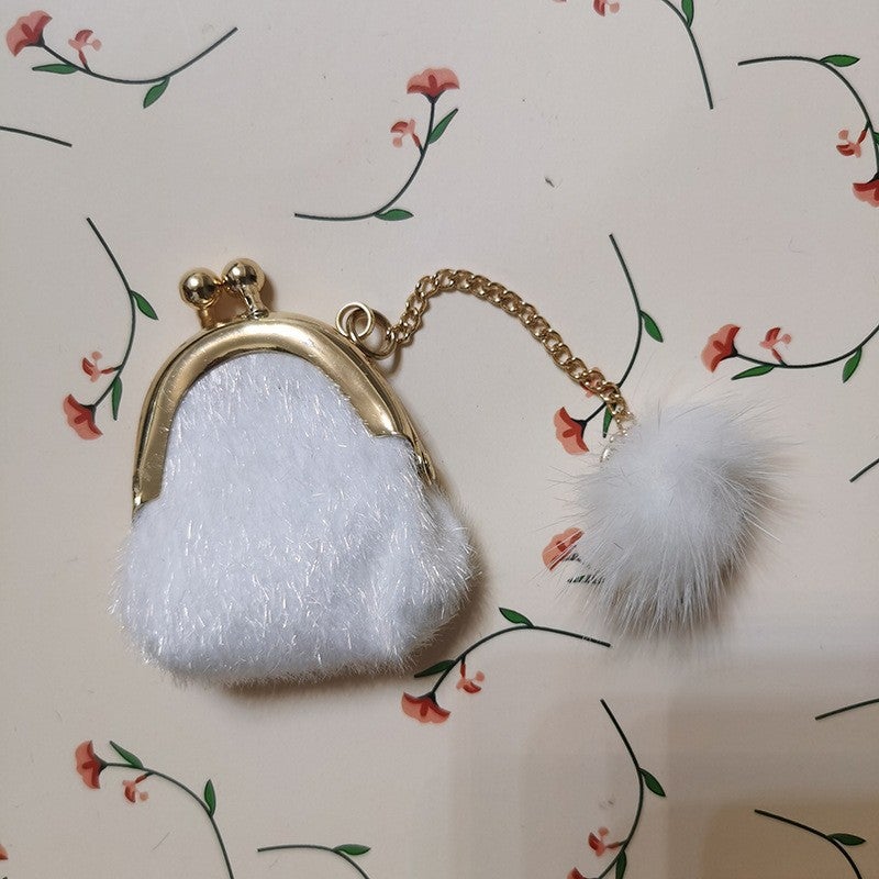 Plush Bag 6*5Cm Toy Handbag Bag Fashion New Storage Bag Doll Accessories Doll Toy 6 Points - Image 4