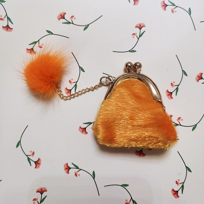 Plush Bag 6*5Cm Toy Handbag Bag Fashion New Storage Bag Doll Accessories Doll Toy 6 Points - Image 1