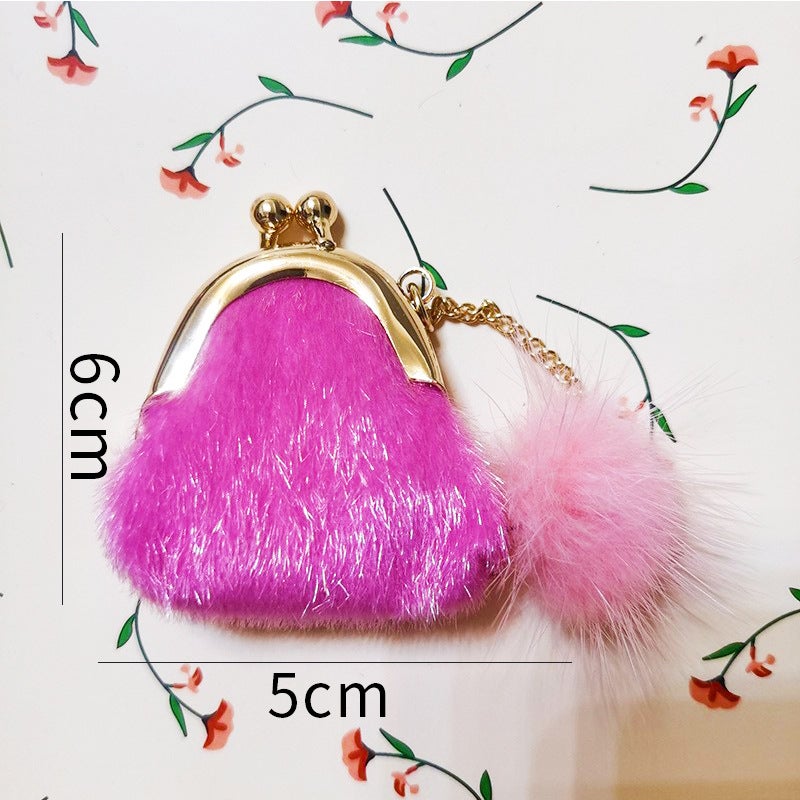Plush Bag 6*5Cm Toy Handbag Bag Fashion New Storage Bag Doll Accessories Doll Toy 6 Points - Image 5