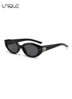 Unique Sun Glasses - Cat-eye Sun Glasses - Small-frame Sun Glasses - Vintage Sun Glasses - UV protection Sun Glasses - Fashion Sun Glasses Men's & Women's  - Image 1