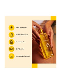 NAMYAA Namyaa Natural Science Body Toning/Sculpting Wonder Oil For Scars/Stretch Mark/Ageing/Uneven Skin Tone/Firming/Nourishment, 200 ml  - Image 4