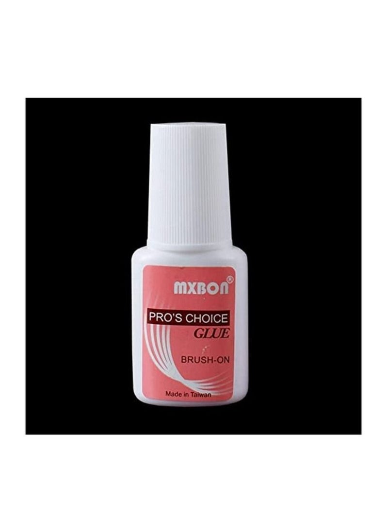 MXBON - Flawless Adhesion Mxbon Professional Brush-on Nail Glue Clear Set of 2 - Image 1