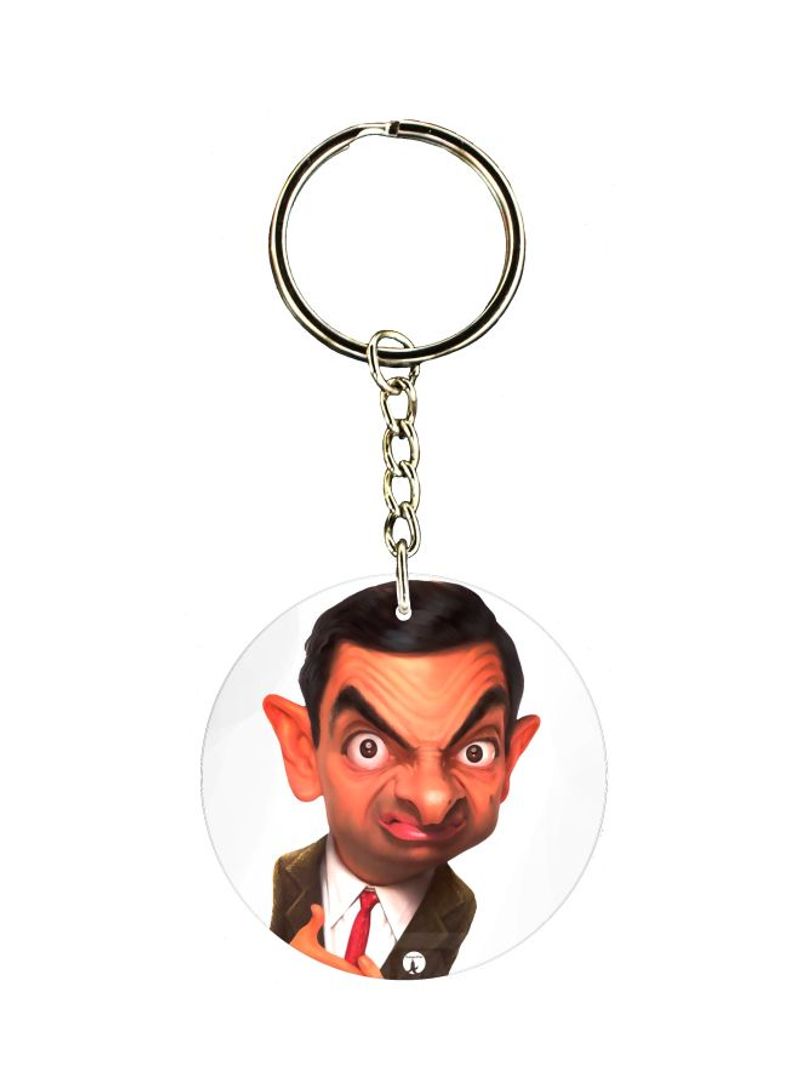 RKN Mr Bean Printed Keychain