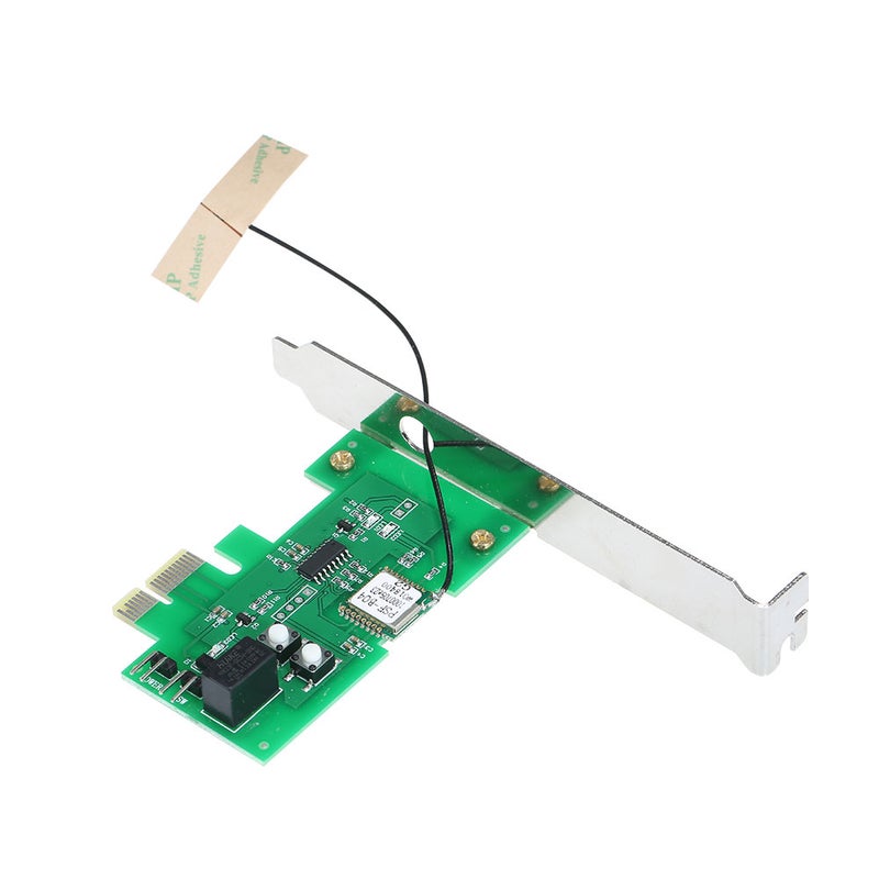 بطاقة مفتاح تحكم عن بعد لكمبيوتر سطح المكتب eWeLink Mini PCI-e - وحدة مفتاح ذكي لاسلكي واي فاي مع ريلاي - مفتاح إعادة تشغيل لاسلكي لتفعيل / إيقاف تشغيل بطاقة تشغيل الكمبيوتر للمنزل الذكي - Image 3