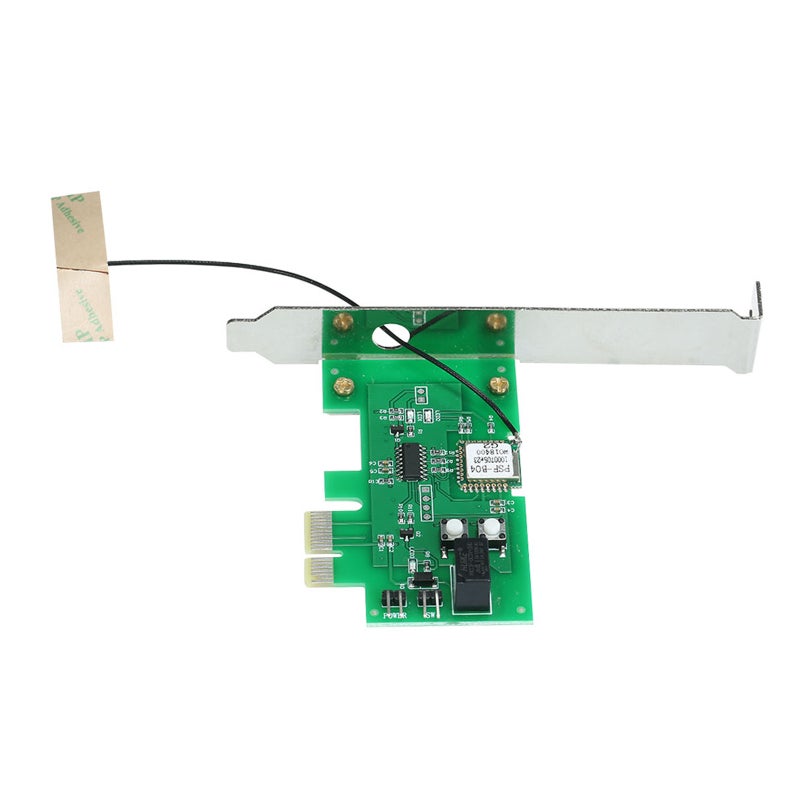 بطاقة مفتاح تحكم عن بعد لكمبيوتر سطح المكتب eWeLink Mini PCI-e - وحدة مفتاح ذكي لاسلكي واي فاي مع ريلاي - مفتاح إعادة تشغيل لاسلكي لتفعيل / إيقاف تشغيل بطاقة تشغيل الكمبيوتر للمنزل الذكي - Image 1