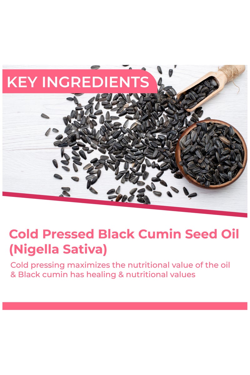 Jadole Naturals Black Seed Oil - 60ml | Apply to Hair & Skin for Enhanced Appearance & Radiance - Image 4