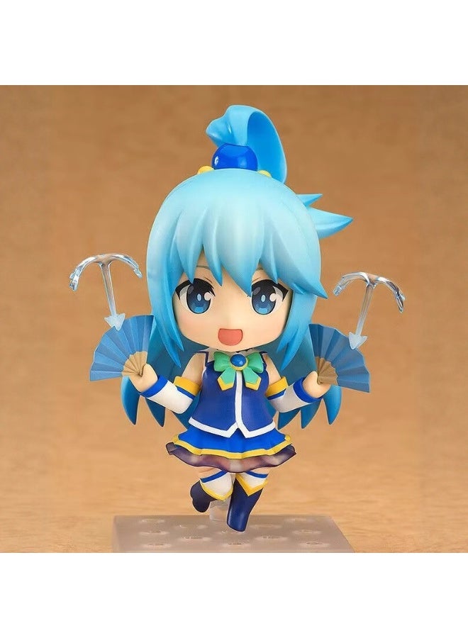 عام أكوا المنقولة استبدال الوجه دمية نموذج الديكور سطح المكتب الديكور لعبة هدية للعائلة والأصدقاء - Image 1