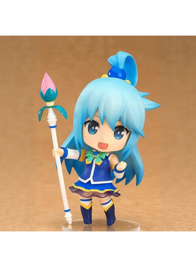 عام أكوا المنقولة استبدال الوجه دمية نموذج الديكور سطح المكتب الديكور لعبة هدية للعائلة والأصدقاء - Image 2