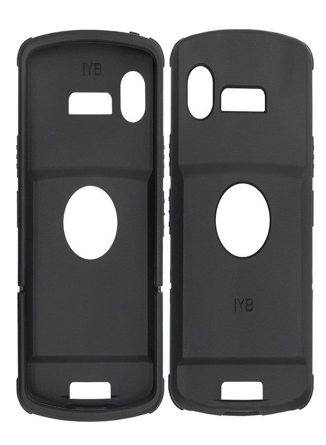 CARPSDZY EC50 Protective Cover Rugged Case for Zebra EC50 EC55 Handheld Barcode Scanner Mobile Computer, TPU Rubber Case Black - Image 1