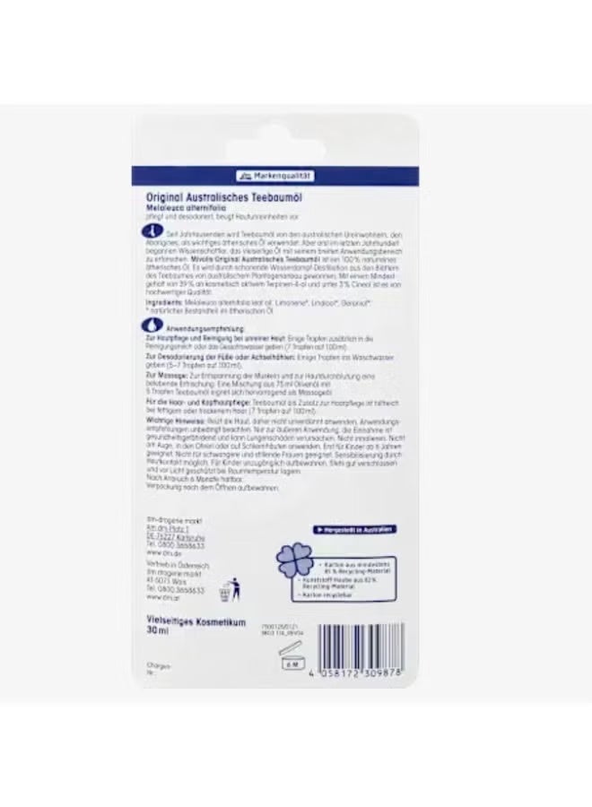 mivolis Australian tea tree oil Melaleuca alternifolia 30 ml - Image 2