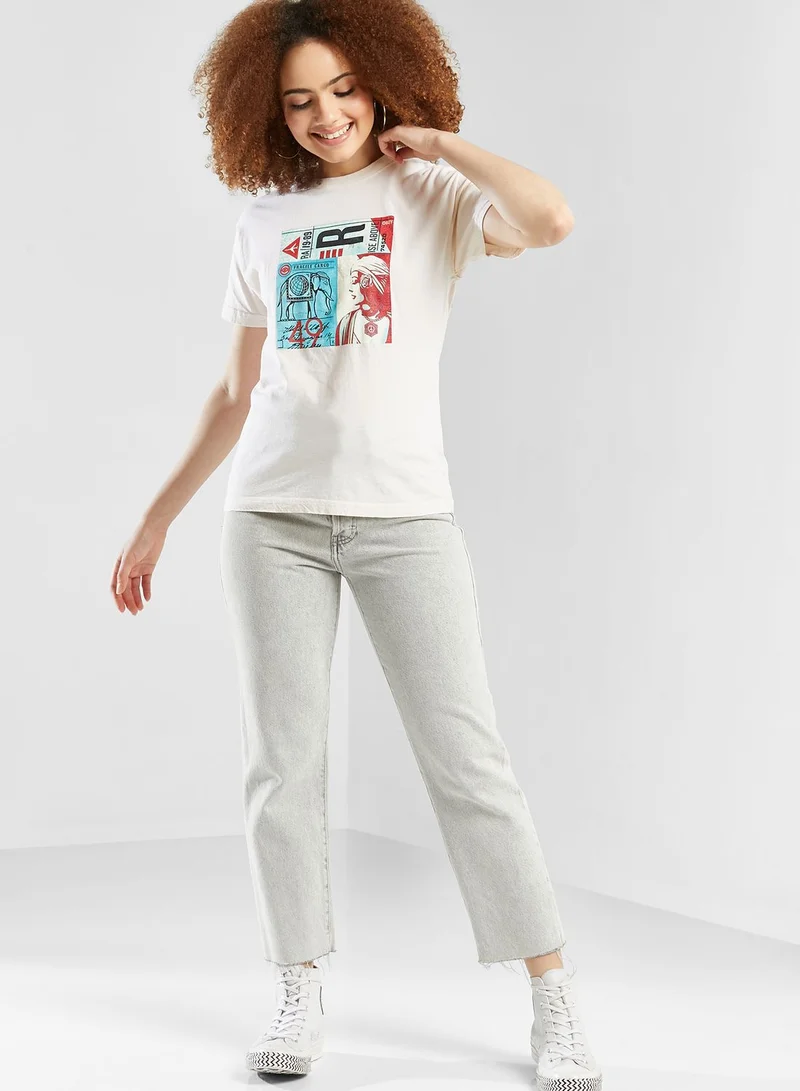 OBEY Fragile Cargo T-Shirt