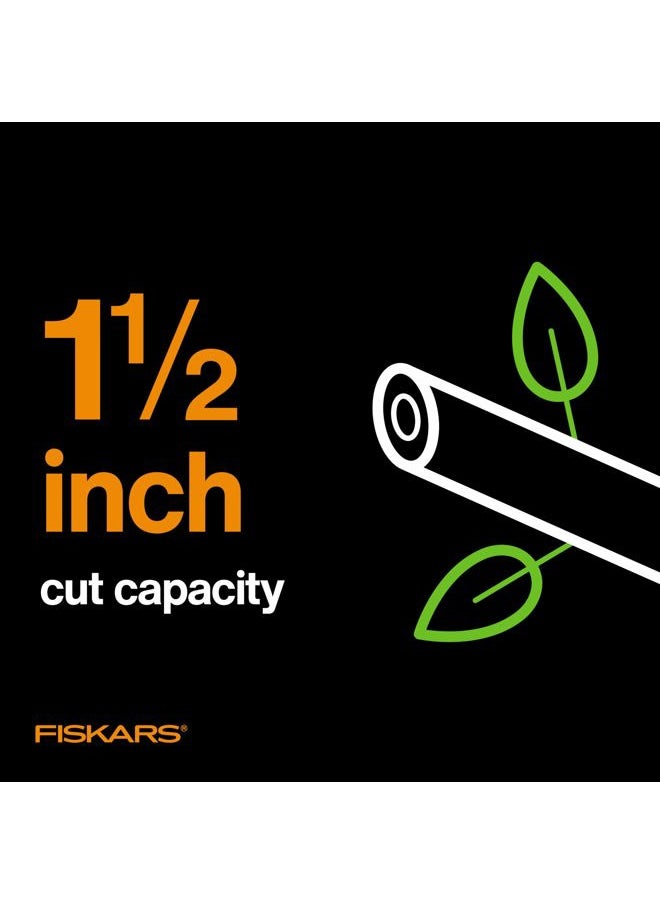Loppers for Tree Trimming, Heavy Duty, with Extendable Handle (24.5"-37" Range), Sharp Bypass Steel Blade Tree Branch Cutter up to 1.5-Inch Diameter Cut Capacity