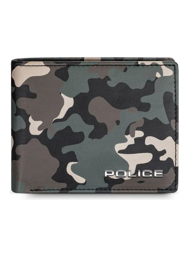 بوليس Police Conceal Leather Wallets for Men - PA40133WLMB-02, Camouflage