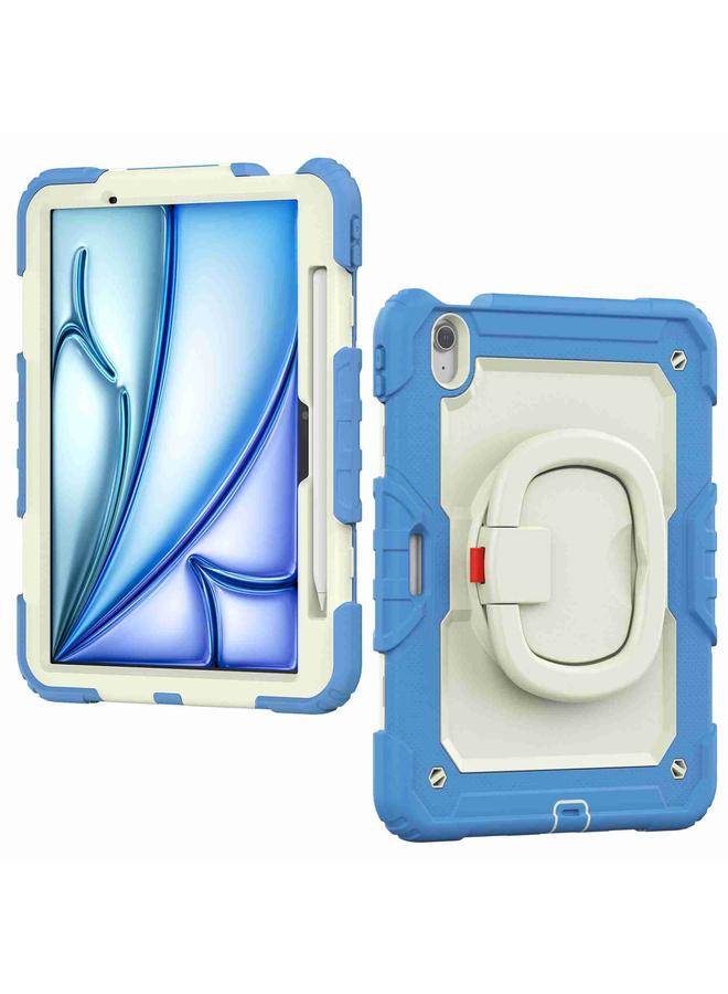 Zaboon Case For iPad Air 11 2025 / 2024 Handle Silicone Hydric PC Tablet Case with Shoulder Strap - Image 2
