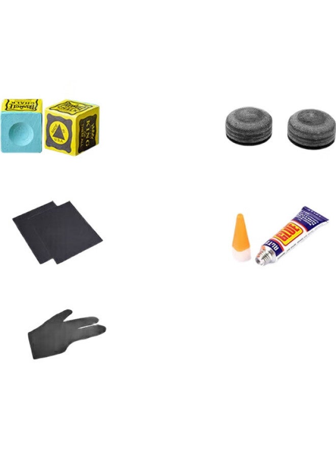 Livex Carbon Fiber Small Tip Cue, Chinese-Style Black 8, High-Tech Carbon 1/2 Pool Cue, Detachable Billiard Cue With Cue Case, Ts01 - Image 3