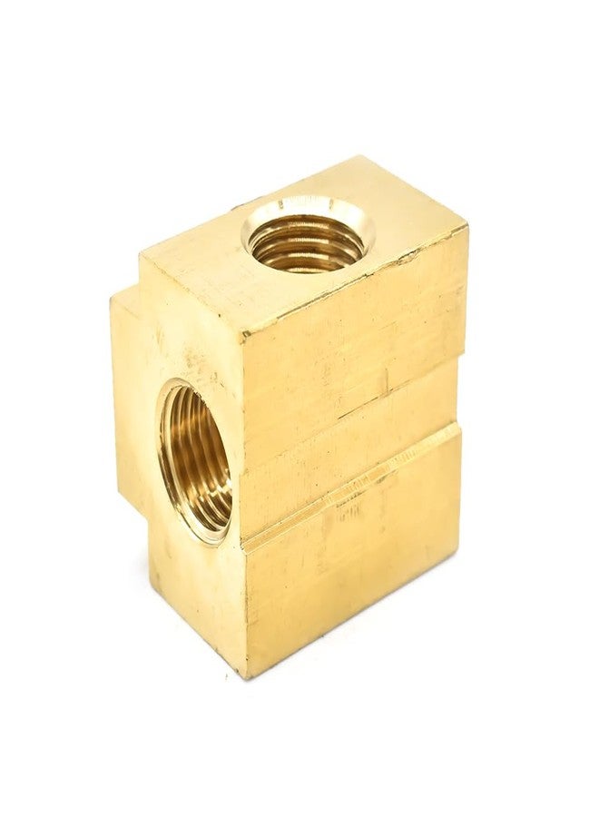 Interstate Pneumatics CPT44-5 Five-Way Brass Compressor Fitting 1/4 Inch FPT (5) - Image 4