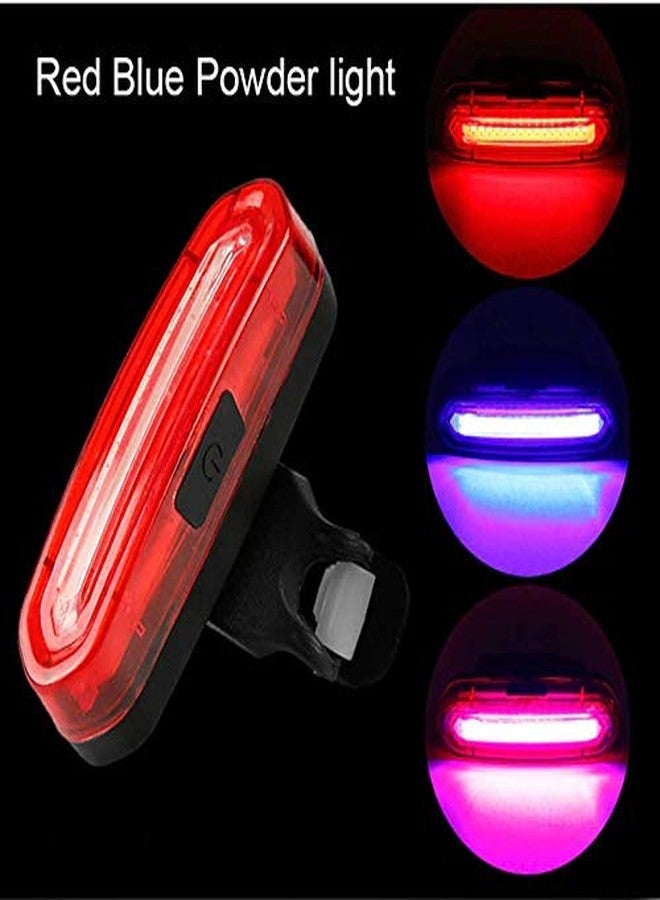 RESHNE Bicycle Smart Back Tail Light 120LMN USB Rechargeable Multi Color Change LED Rear Break Light Tail Light Rear Light- 1 Tail Light with Mounting Bracket Bicycle Accessories | Bicycle Parts | - Image 2