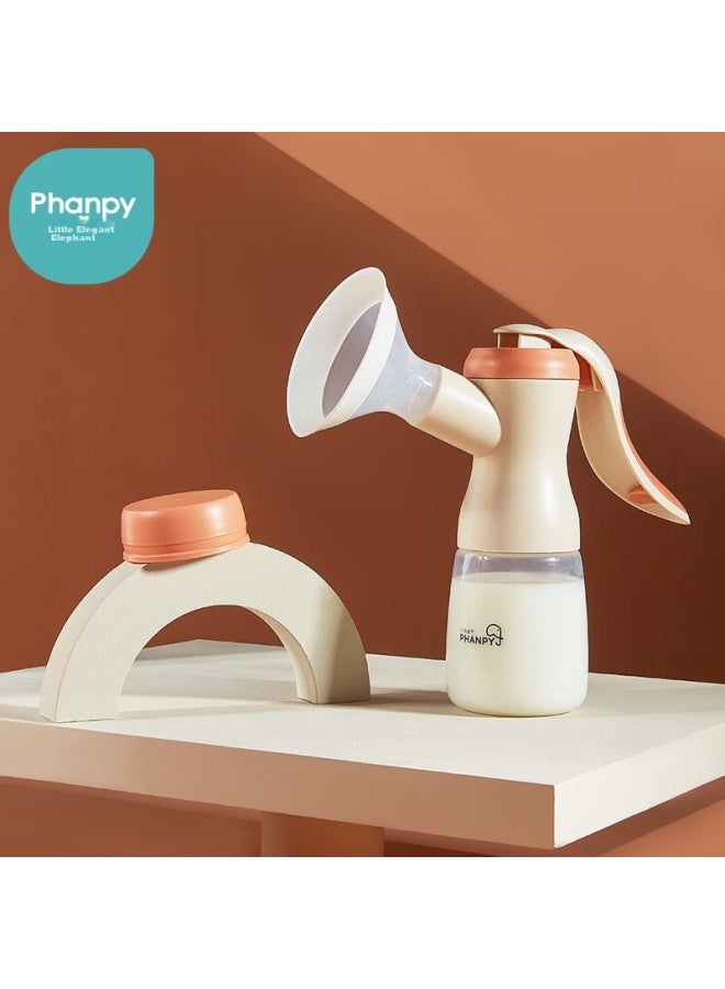 Xiaoya Elephant Xiaoya Xiang Manual Breast Pump With 2 Adjustable Speeds, Portable, Painless, High Suction Power, Milk Collector And Extractor - Image 4