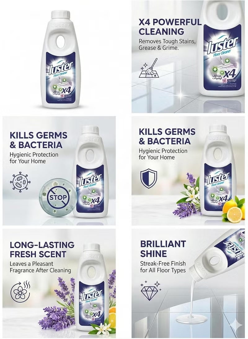 LUSTER Floor cleaner -1liter - Image 2
