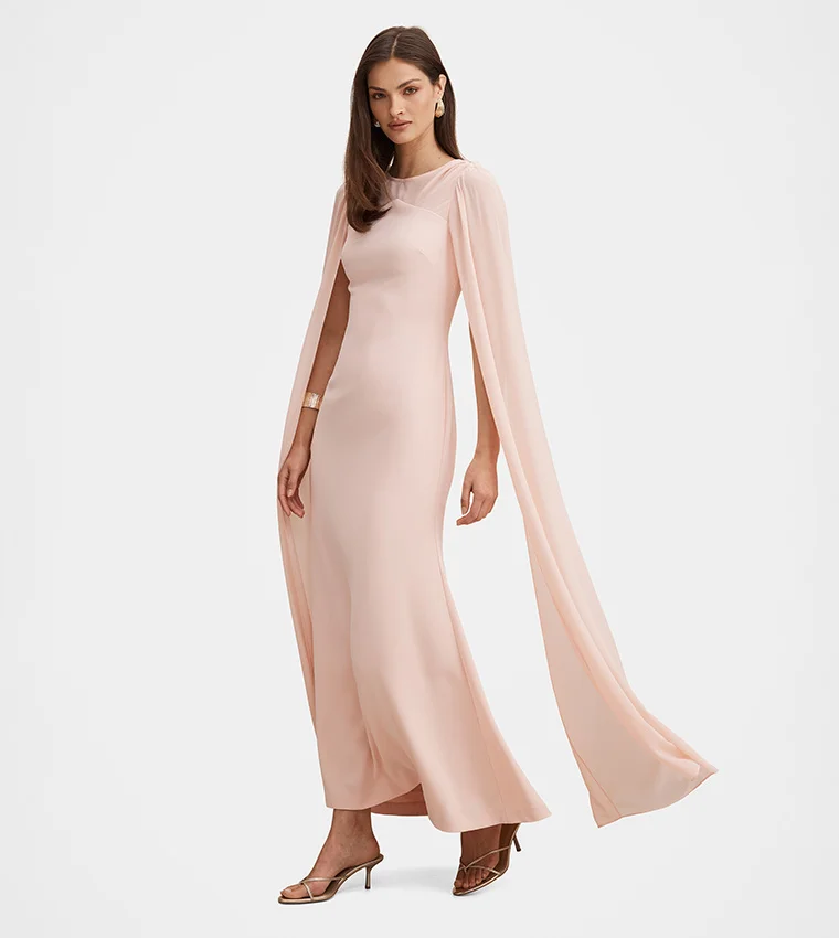 فورايفر نيو Kennedy Dramatic Sleeve Maxi