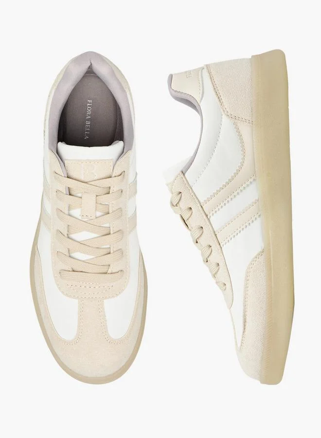 Flora Bella By Shoexpress Flora Bella Women Panelled Lace-Up Ankle Sneakers