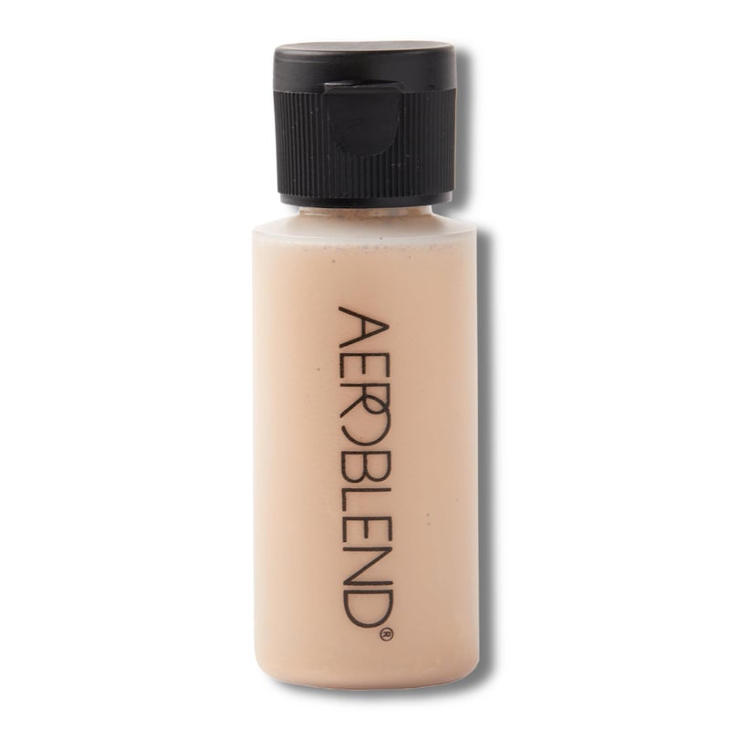 Aeroblend AEROBLEND Airbrush Foundation Makeup (O10) Professional, Water-Based, Buildable, Long-wearing, For all skin types, 1 oz