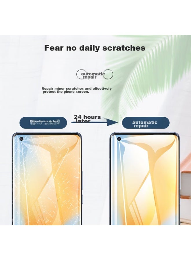 ISKA Yisika, Suitable For Vivo X50 Pro Hydrogel Film, Soft Film For Iqoo5 Pro Non-tempered Screen Protector, Full Screen , Hd Anti-fingerprint Protective Film, Jm698 - Image 3