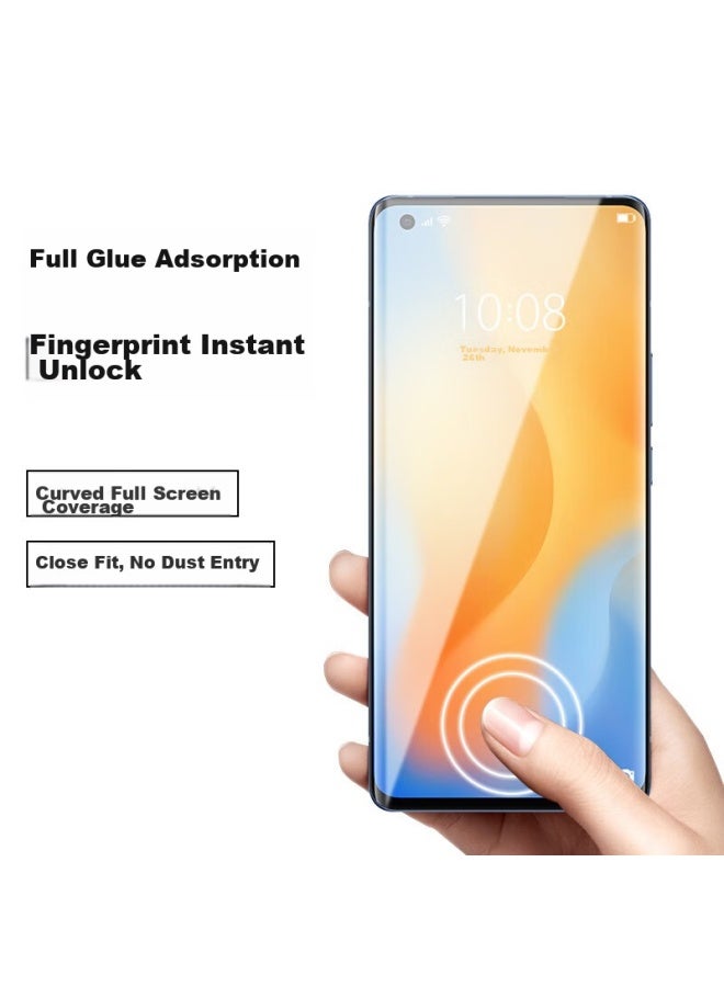 ISKA Yisika, Suitable For Vivo X50 Pro Hydrogel Film, Soft Film For Iqoo5 Pro Non-tempered Screen Protector, Full Screen , Hd Anti-fingerprint Protective Film, Jm698 - Image 2