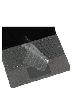 Generic غطاء لوحة مفاتيح شفاف فائق النحافة من مادة TPU لجهاز Microsoft Surface Pro 9 8 13 بوصة i5 i7 شاشة تعمل باللمس 2022 2021 وSurface Pro X 13 بوصة 2020 2019 ملحقات واقية - TPU  - Image 1