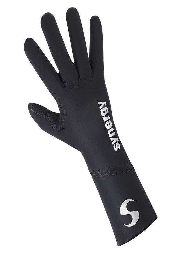 Synergy Neoprene Thermal Swim Gloves (Sports - Black, Small) - Image 1